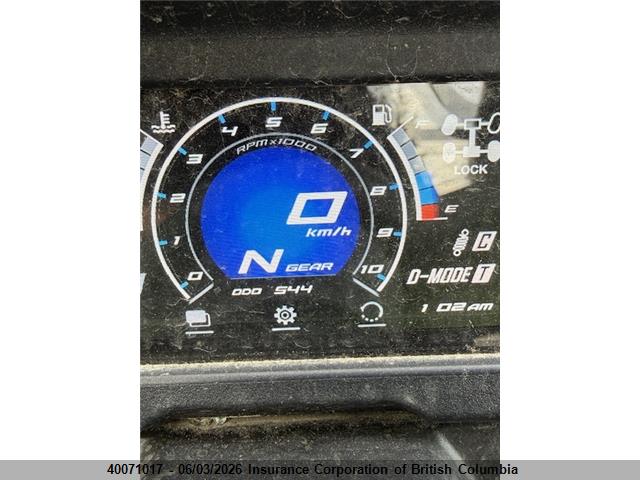 5Y4AN58W9SA300118 Yamaha Yxf1000