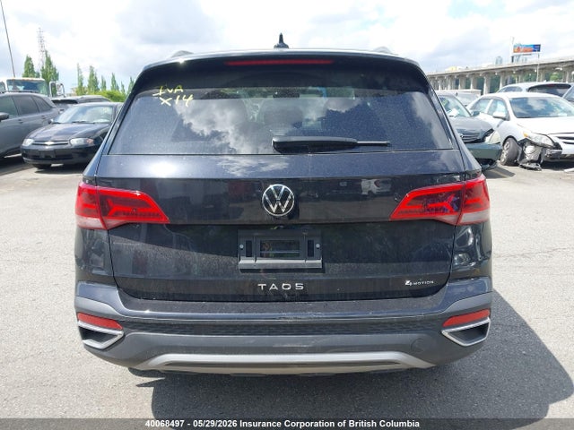 40068497 :رقم المزاد ، 3VVVX7B21RM110530 vin ، 2024 Volkswagen Taos Se مزاد بيع