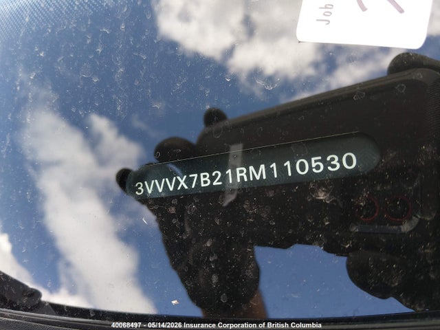 40068497 :رقم المزاد ، 3VVVX7B21RM110530 vin ، 2024 Volkswagen Taos Se مزاد بيع