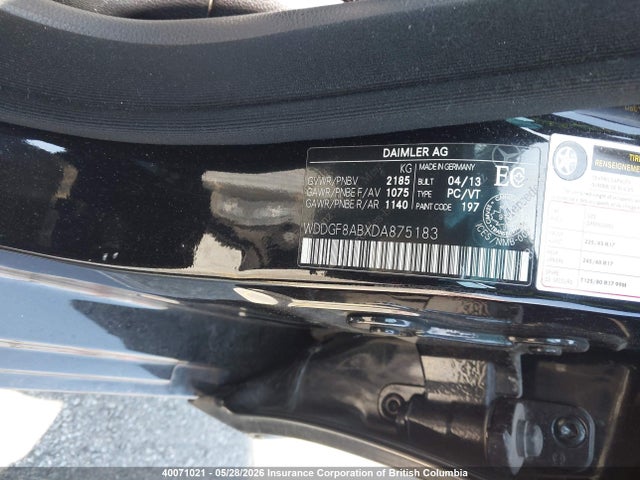 Продажа на аукционе авто 2013 Mercedes-benz C 300 4matic, vin: WDDGF8ABXDA875183, номер лота: 40071021
