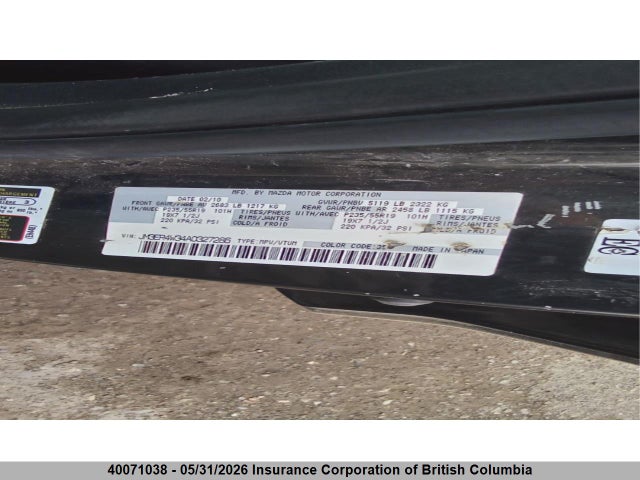 Aukcja sprzedaży 2010 Mazda Cx-7, vin: JM3ER4W34A0327286, numer aukcji: 40071038