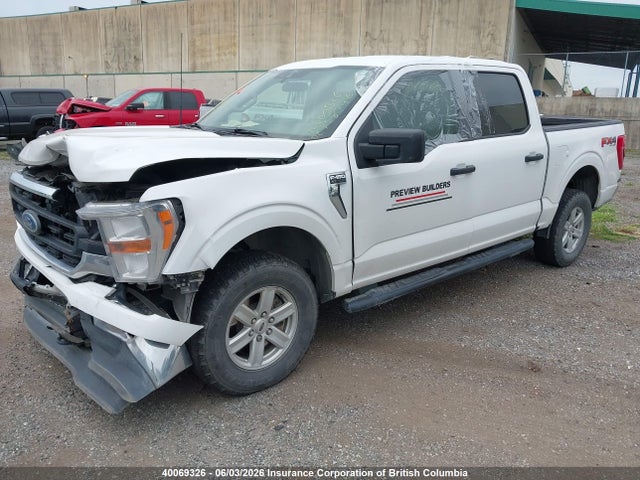 Ford F150 Supercrew 2022 1FTFW1E59NKD65520 Image 2