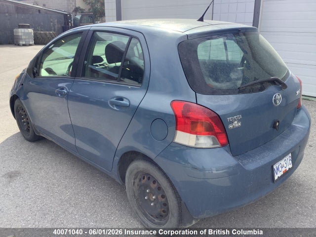 2010 Toyota Yaris მანქანა იყიდება აუქციონზე, vin: JTDKT4K38A5310643, აუქციონის ნომერი: 40071040