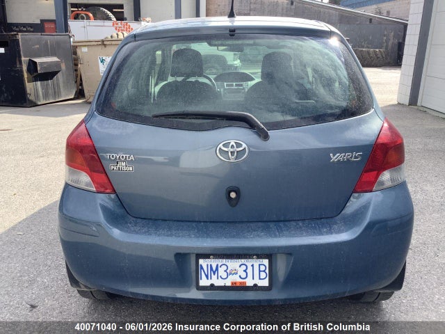 2010 Toyota Yaris მანქანა იყიდება აუქციონზე, vin: JTDKT4K38A5310643, აუქციონის ნომერი: 40071040
