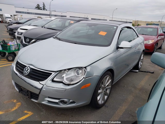 2008 Volkswagen Eos მანქანა იყიდება აუქციონზე, vin: WVWFA71F58V040074, აუქციონის ნომერი: 40071041