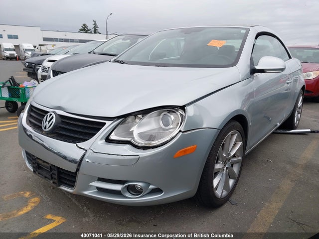 2008 Volkswagen Eos მანქანა იყიდება აუქციონზე, vin: WVWFA71F58V040074, აუქციონის ნომერი: 40071041