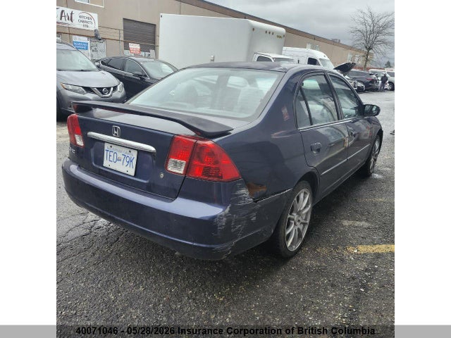 Продаж на аукціоні авто 2003 Honda Civic, vin: 2HGES16633H942689, номер лоту: 40071046