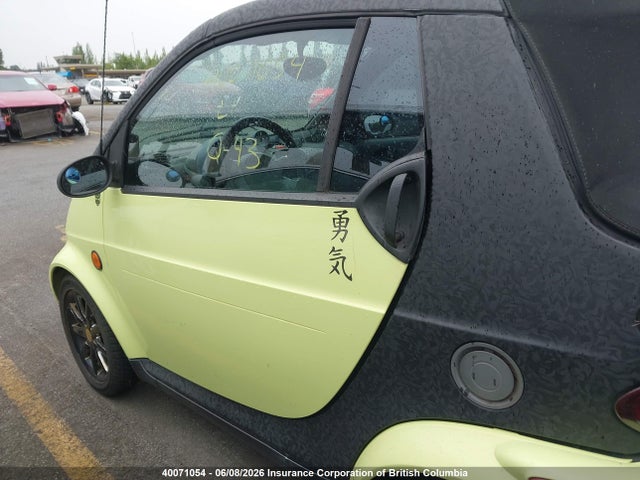 Aukcja sprzedaży 2006 Smart Fortwo, vin: WMEAK00F46J241714, numer aukcji: 40071054