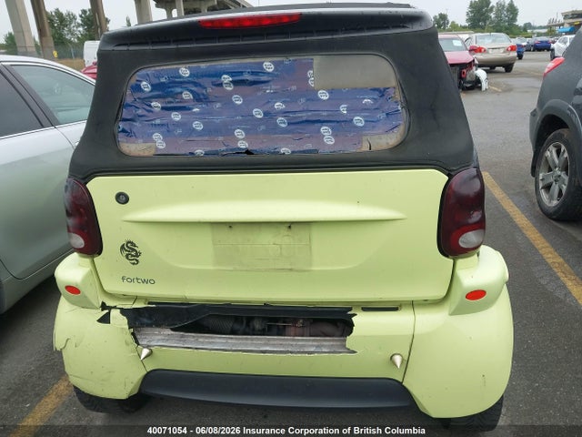 Aukcja sprzedaży 2006 Smart Fortwo, vin: WMEAK00F46J241714, numer aukcji: 40071054