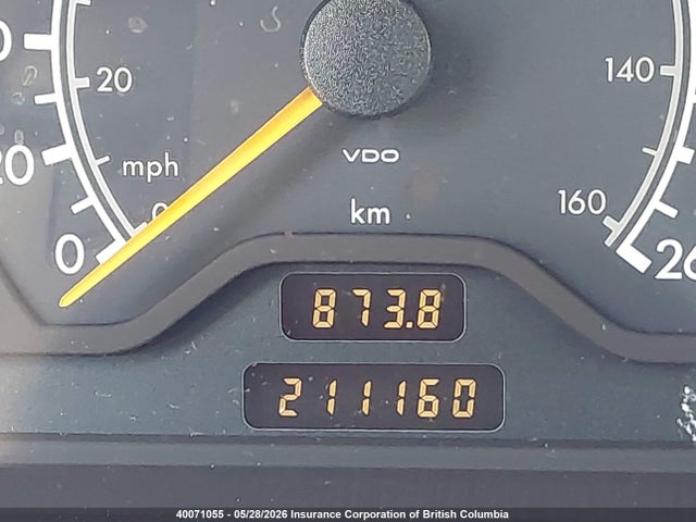 40071055 :رقم المزاد ، WDBHA28E7TF384581 vin ، 1996 Mercedes-benz C 280 مزاد بيع
