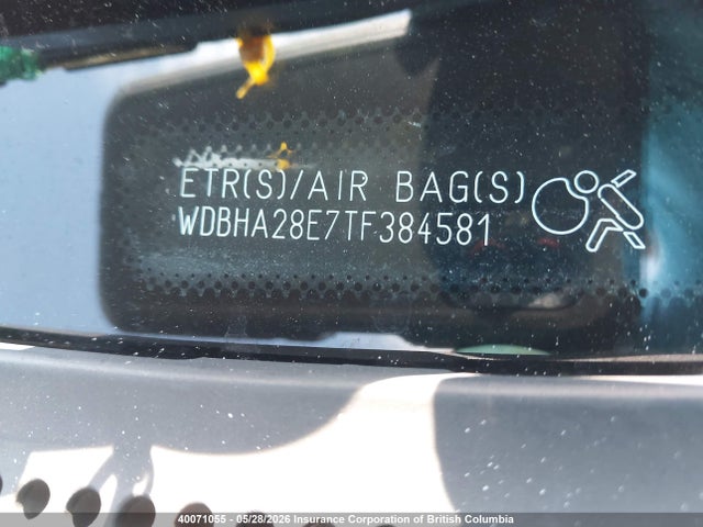 40071055 :رقم المزاد ، WDBHA28E7TF384581 vin ، 1996 Mercedes-benz C 280 مزاد بيع