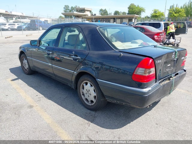 40071055 :رقم المزاد ، WDBHA28E7TF384581 vin ، 1996 Mercedes-benz C 280 مزاد بيع