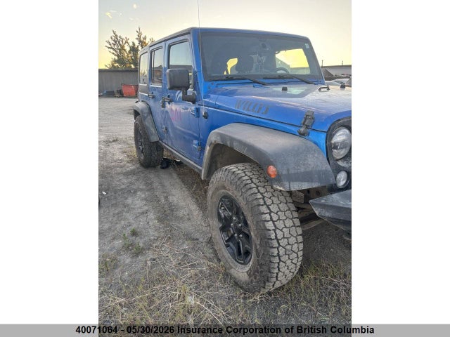 40071064 :رقم المزاد ، 1C4BJWDG0FL716064 vin ، 2015 Jeep Wrangler Unlimited Sport مزاد بيع