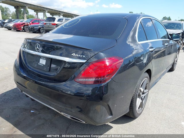 Aukcja sprzedaży 2019 Mercedes-benz C 300 4matic, vin: 55SWF8EB2KU290827, numer aukcji: 40071078