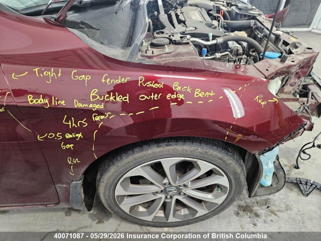 Продаж на аукціоні авто 2013 Honda Accord Sport, vin: 1HGCR2F52DA801032, номер лоту: 40071087
