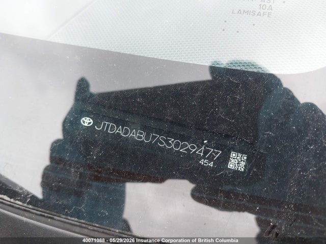 40071088 :رقم المزاد ، JTDADABU7S3029477 vin ، 2025 Toyota Prius مزاد بيع