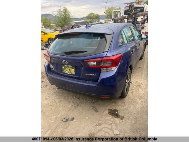 40071094 :رقم المزاد ، 4S3GTAV65N3718593 vin ، 2022 Subaru Impreza Premium مزاد بيع