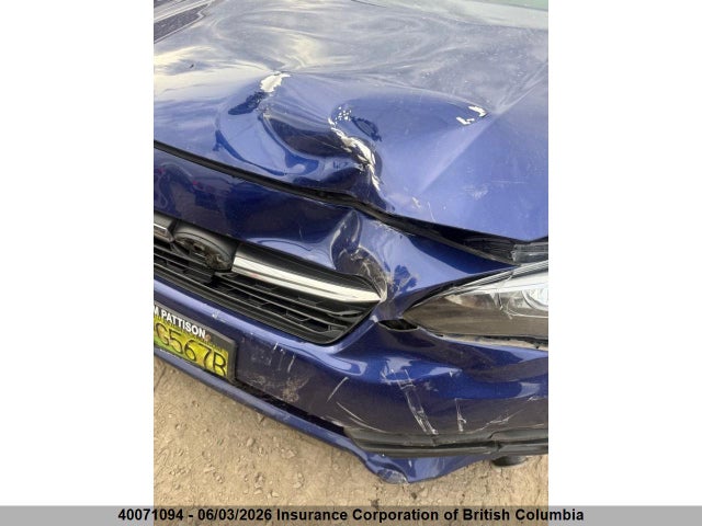 40071094 :رقم المزاد ، 4S3GTAV65N3718593 vin ، 2022 Subaru Impreza Premium مزاد بيع