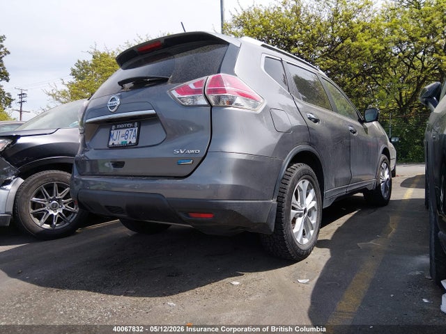 Продажа на аукционе авто 2015 Nissan Rogue S/sl/sv, vin: 5N1AT2MM8FC875172, номер лота: 40067832