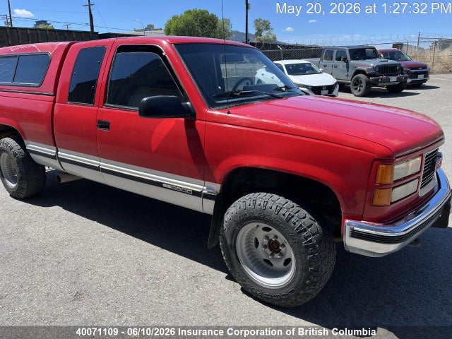 Auction sale of the 1994 Gmc Sierra, vin: 2GTFK29K0R1516154, lot number: 40071109