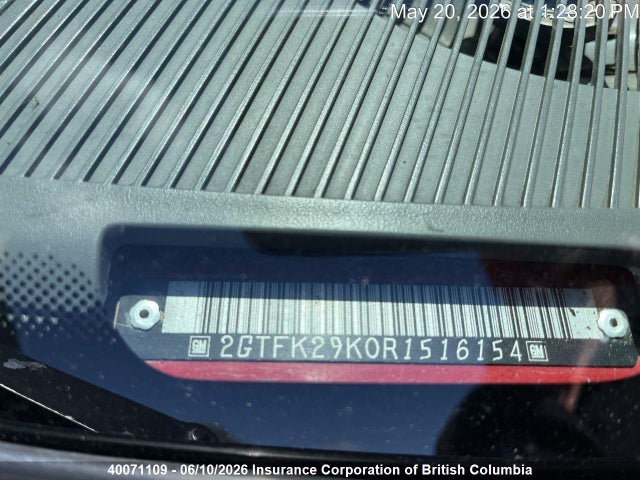 1994 Gmc Sierra მანქანა იყიდება აუქციონზე, vin: 2GTFK29K0R1516154, აუქციონის ნომერი: 40071109