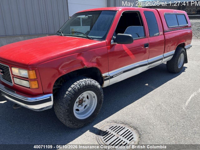 1994 Gmc Sierra მანქანა იყიდება აუქციონზე, vin: 2GTFK29K0R1516154, აუქციონის ნომერი: 40071109
