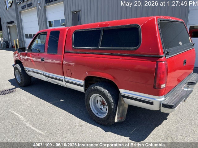 1994 Gmc Sierra მანქანა იყიდება აუქციონზე, vin: 2GTFK29K0R1516154, აუქციონის ნომერი: 40071109