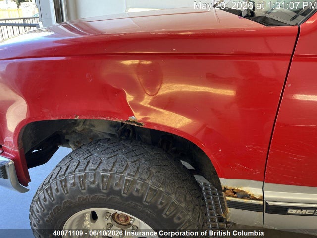 1994 Gmc Sierra მანქანა იყიდება აუქციონზე, vin: 2GTFK29K0R1516154, აუქციონის ნომერი: 40071109