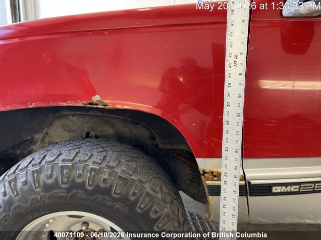 1994 Gmc Sierra მანქანა იყიდება აუქციონზე, vin: 2GTFK29K0R1516154, აუქციონის ნომერი: 40071109