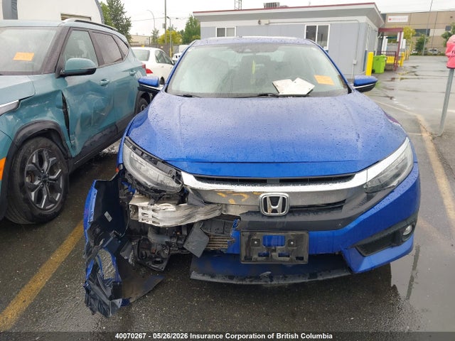 40070267 :رقم المزاد ، 2HGFC1F91JH103360 vin ، 2018 Honda Civic Touring مزاد بيع