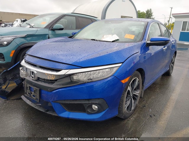 40070267 :رقم المزاد ، 2HGFC1F91JH103360 vin ، 2018 Honda Civic Touring مزاد بيع