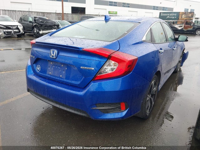 40070267 :رقم المزاد ، 2HGFC1F91JH103360 vin ، 2018 Honda Civic Touring مزاد بيع