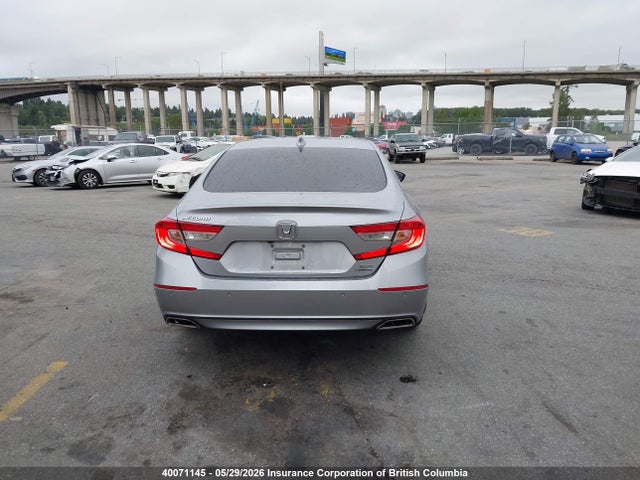 2021 Honda Accord Touring მანქანა იყიდება აუქციონზე, vin: 1HGCV2F9XMA801097, აუქციონის ნომერი: 40071145