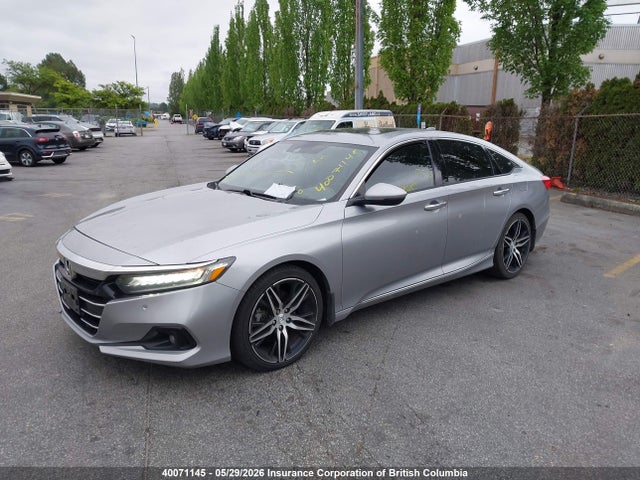 2021 Honda Accord Touring მანქანა იყიდება აუქციონზე, vin: 1HGCV2F9XMA801097, აუქციონის ნომერი: 40071145