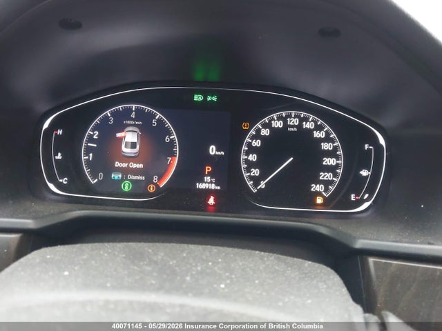 2021 Honda Accord Touring მანქანა იყიდება აუქციონზე, vin: 1HGCV2F9XMA801097, აუქციონის ნომერი: 40071145