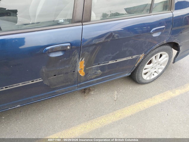 Aukcja sprzedaży 2005 Honda Civic, vin: 2HGES16605H019198, numer aukcji: 40071160