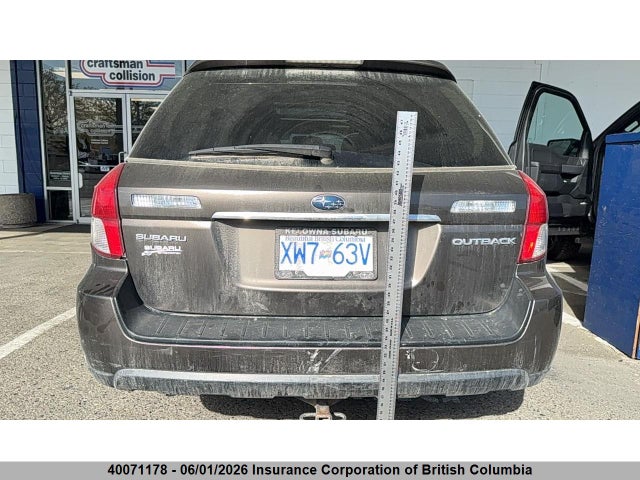 40071178 :رقم المزاد ، 4S4BP62C697310149 vin ، 2009 Subaru Outback 2.5 I Limited Package مزاد بيع