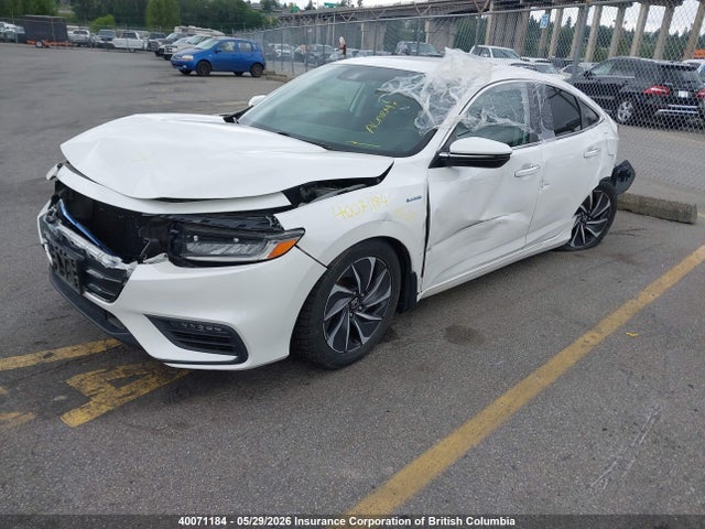 40071184 :رقم المزاد ، 19XZE4F74KE400304 vin ، 2019 Honda Insight Touring مزاد بيع