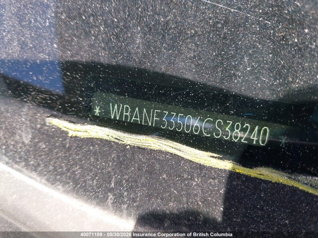 2006 Bmw 525xi მანქანა იყიდება აუქციონზე, vin: WBANF33506CS38240, აუქციონის ნომერი: 40071189