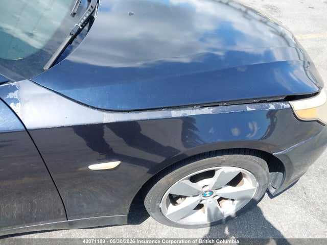 2006 Bmw 525xi მანქანა იყიდება აუქციონზე, vin: WBANF33506CS38240, აუქციონის ნომერი: 40071189