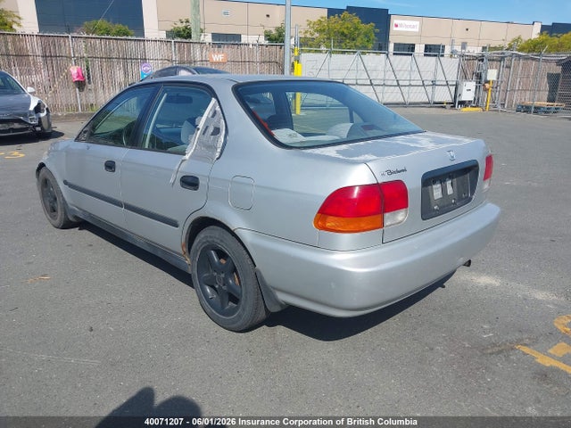 1998 Honda Civic მანქანა იყიდება აუქციონზე, vin: JHMEJ6634WS809195, აუქციონის ნომერი: 40071207