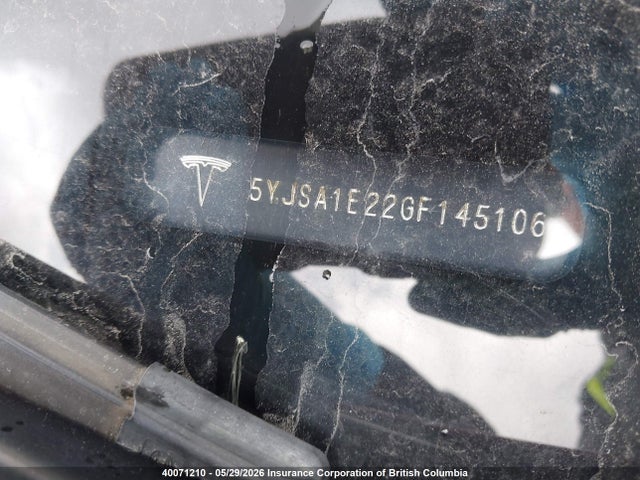 Tesla MODEL S 2016 5YJSA1E22GF145106 Image 23