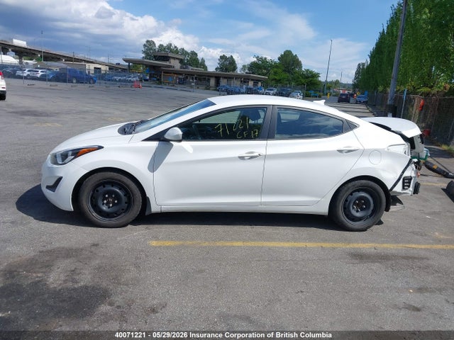 40071221 :رقم المزاد ، 5NPDH4AE9GH696091 vin ، 2016 Hyundai Elantra Gl مزاد بيع