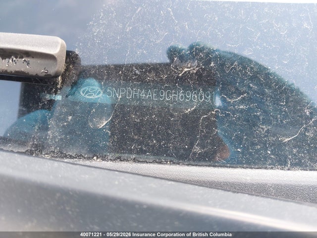40071221 :رقم المزاد ، 5NPDH4AE9GH696091 vin ، 2016 Hyundai Elantra Gl مزاد بيع
