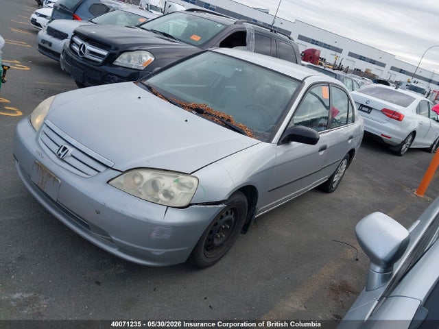 Aukcja sprzedaży 2001 Honda Civic, vin: 2HGES16231H924929, numer aukcji: 40071235