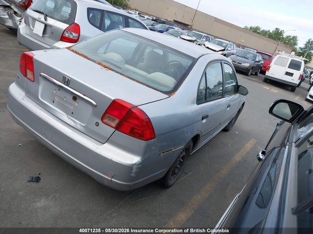Aukcja sprzedaży 2001 Honda Civic, vin: 2HGES16231H924929, numer aukcji: 40071235