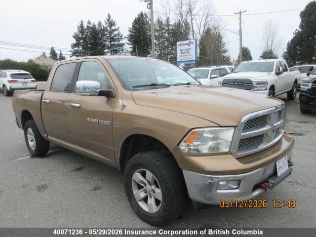 Aukcja sprzedaży 2012 Dodge Ram 1500 Slt, vin: 1C6RD7LT9CS226466, numer aukcji: 40071236