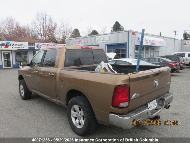 Aukcja sprzedaży 2012 Dodge Ram 1500 Slt, vin: 1C6RD7LT9CS226466, numer aukcji: 40071236