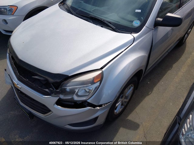 2017 Chevrolet Equinox Ls მანქანა იყიდება აუქციონზე, vin: 2GNFLEEK6H6237532, აუქციონის ნომერი: 40067923