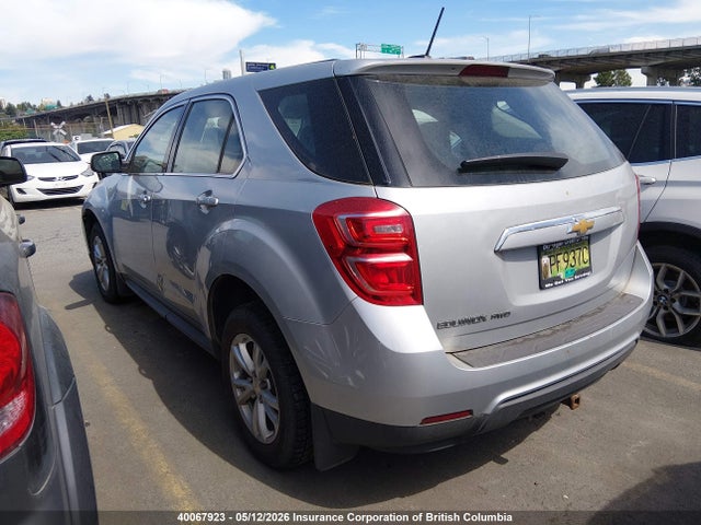 2017 Chevrolet Equinox Ls მანქანა იყიდება აუქციონზე, vin: 2GNFLEEK6H6237532, აუქციონის ნომერი: 40067923